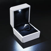 TheLAShop LED Ring Box Jewelry Storage Display Case Illuminate Gift Box Image