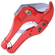 TheLAShop 1-5/8" Ratchet PEX PVC Pipe and Tube Cutter Red Image