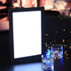 TheLAShop 8-1/2" x 14" LED Backlit Illuminated Menu Cover, Single-View 1ct/pk Image