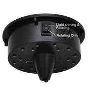 TheLAShop Rotating Disco Ball & RGB Spotlight Set for Nightclub, Retro Disco Image