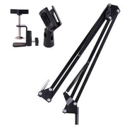 TheLAShop NB-35 Microphone Suspension Boom Scissor Arm Desktop Stand Studio Image