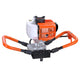 TheLAShop EPA 52cc Gas Post Hole Digger 2-Stroke Earth Auger Powerhead 2.2hp Image