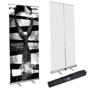 TheLAShop 32" x 79" Economy Telescopic Rollup Retractable Banner Stand Image