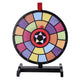 TheLAShop 15" Table Top Dry Erase Prize Wheel 2-Circle 2-Pointer Image