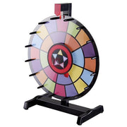 TheLAShop 15" Table Top Dry Erase Prize Wheel 2-Circle 2-Pointer Image