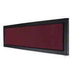 TheLAShop Tabletop Folding Panel Display Board Header Burgundy Image