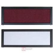 TheLAShop Tabletop Folding Panel Display Board Header Burgundy Image