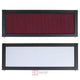 TheLAShop Tabletop Folding Panel Display Board Header Burgundy Image