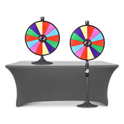 TheLAShop 24" Prize Wheel Tabletop or Floor Stand - Custom & 3 Style Options Image