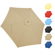 TheLAShop 9 ft 6-Rib Patio Umbrella Replacement Canopy Image