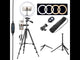 TheLAShop 12in Dimmable Ring Light & Tripod Stand & Camera Phone Mount