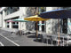 TheLAShop 9ft Wood Outdoor Umbrella with Acrylic Fabric UV50+ 10yr