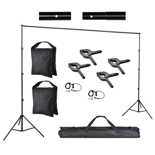 TheLAShop 7x10 ft Backdrop Stand for Party Decorations Portable Suppor –