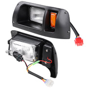 TheLAShop Club Car DS Golf Cart Halogen Headlight Bar LED Tail Light Kit