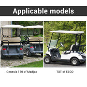 TheLAShop Handrail Grab Bar for Golf Cart Rear Seat EZGO Madjax Genesis 150