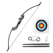 TheLAShop Recurve Bow Hunting Longbow Takedown Archery 53" 30-40lbs