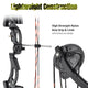 TheLAShop 20 lb Archery Junior Youth Compound Bow Set w/ 4 Arrows