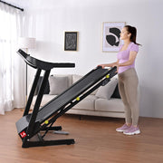 TheLAShop Incline Treadmill 3HP Folding Adjustable 49x18 Large Belt