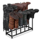 TheLAShop Metal Boot Rack Rain Boot Drying Rack Stand 6-Pair