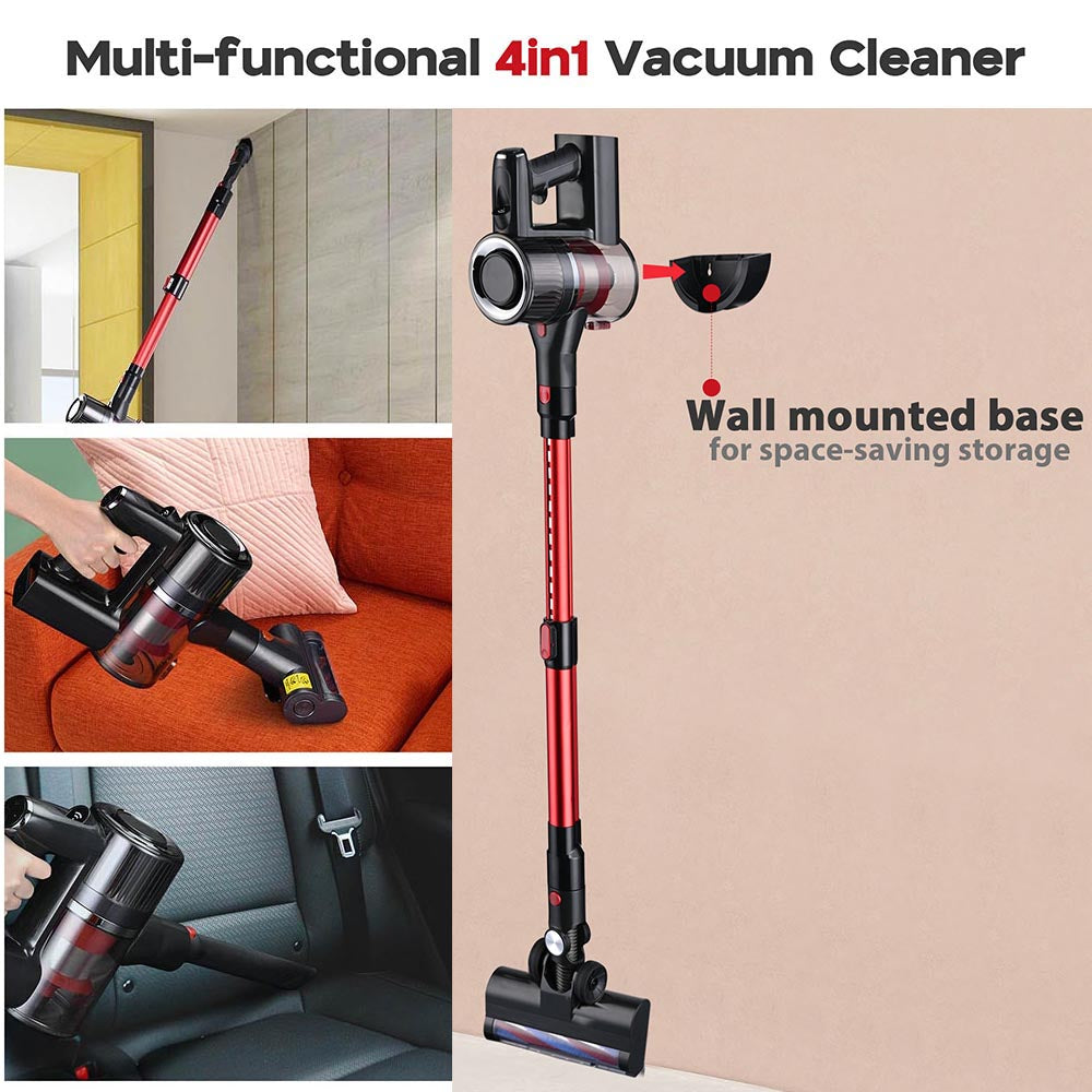 4 in 1 Hand Vacuum Cleaner Cordless, 2200mAh Handheld Vacuum
