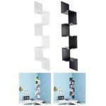 TheLAShop Home 5-Layer Hanging Corner Shelf Wall Mounted Color Option
