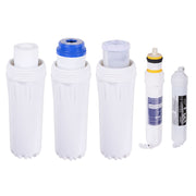 TheLAShop 5 Stage 50GAL 12 Filters Under Sink Water Filtration RO System