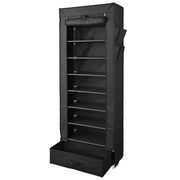 TheLAShop 10-Tier Shoe Rack Shelf Storage Closet w/ Cover 27-Pair
