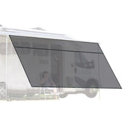 TheLAShop RV Awning Shade Screen with Zipper 15'Wx8'H Trailer Mosquito Net