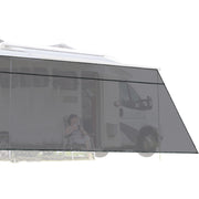TheLAShop RV Awning Shade Screen with Zipper 19'Wx8'H Trailer Mosquito Net