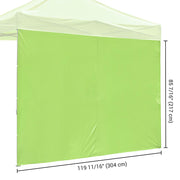 TheLAShop Canopy Sidewall Tent Walls 1080D 10x7ft(1pc./pack)
