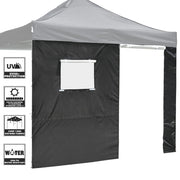 InstaHibit Sidewall with Door Window for 10x10 Canopy 1-pack