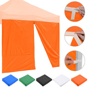 TheLAShop Canopy Sidewall Tent Walls with Zipper 10x7ft CPAI-84