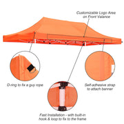 InstaHibit Pop Up Canopy Replacement Top 10x20 CPAI-84