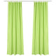 TheLAShop Tab Top Outdoor Patio Curtain, 54"W x 84"L 2ct/Pack