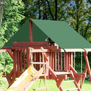 TheLAShop Swing Set Canopy Backyard Playgrounds 52"x90"
