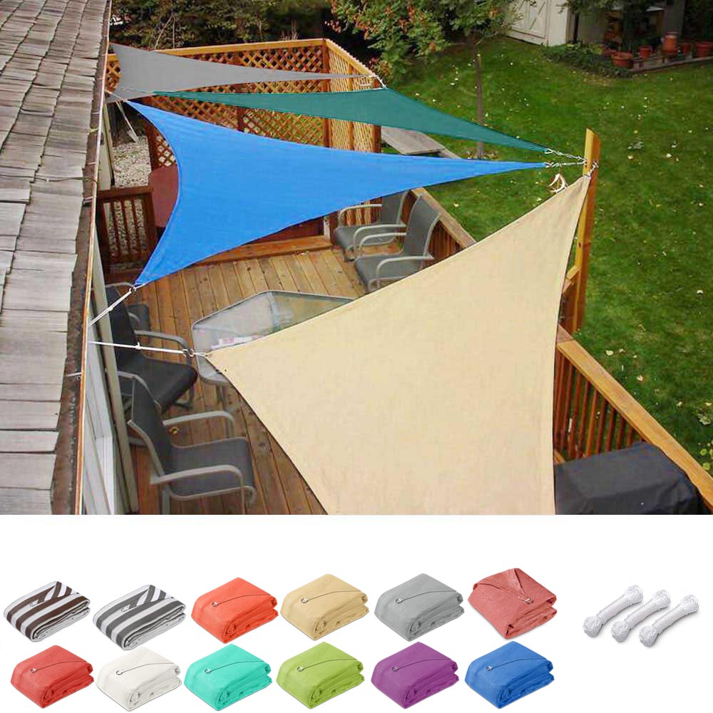 Triangle sun outlet canopy