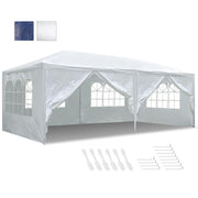 TheLAShop 10 x 20 6 Sidewalls Wedding Party Tent with Screen