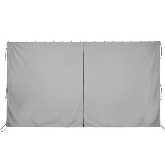 TheLAShop Gazebo Curtain 10x10ft Privacy Side with Zip CPAI-84