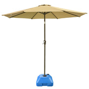 TheLAShop Umbrella Base Sand/Water Filled (75lbs/6.6gal) for Poles 1 1/4"