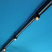 TheLAShop 9ft 8-rib Offset Patio Umbrella Solar String Lights Color Opt