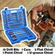 TheLAShop 17pcs SDS Plus Drill Bits & Chisels Set for Rotary Hammer