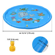 TheLAShop 67" Inflatable Splash Pad Sprinkler for Kids Wading Pool