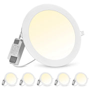 TheLAShop 18W SMD LED Downlight Ceiling Recessed Light Fixture White 12ct