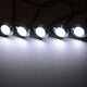 TheLAShop 5ct/Pack 12v LED Recessed Deck Lighting Fixture Color Opt