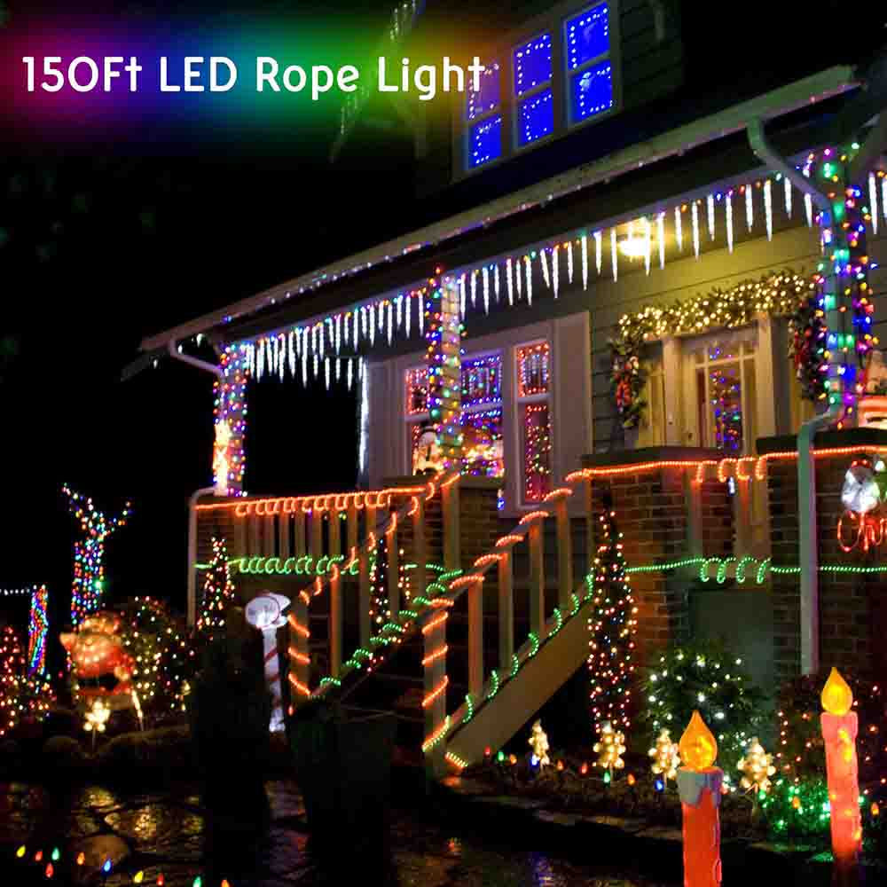 Christmas light deals rope