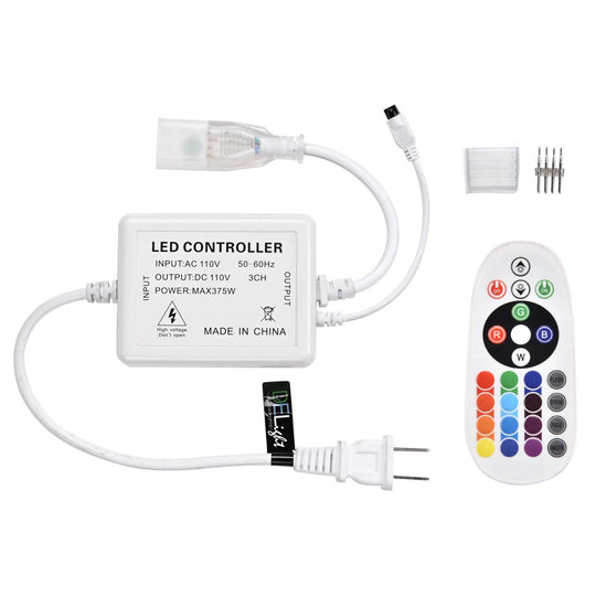 TheLAShop LED Neon Light Remote & Controller AC110V 16-Color Changing