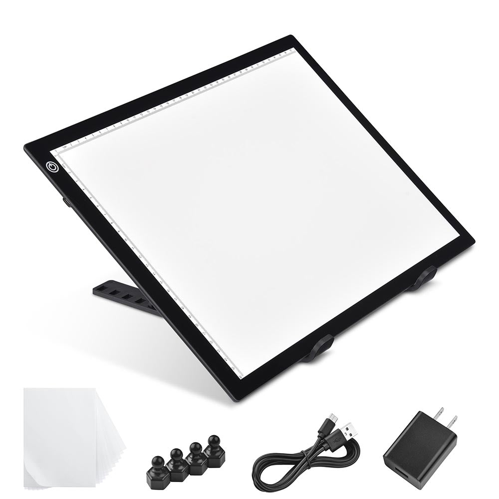 19" A3 LED Tracing Light Box Tattoo Drawing Stencil Board