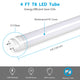 TheLAShop 18W T8 4FT 6500K LED Light Fluorescent Tube Option