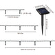 TheLAShop 37ft Solar String Light Outdoor Waterproof