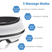 TheLAShop Eye Massager with Heat Bluetooth Speaker Rechargeable